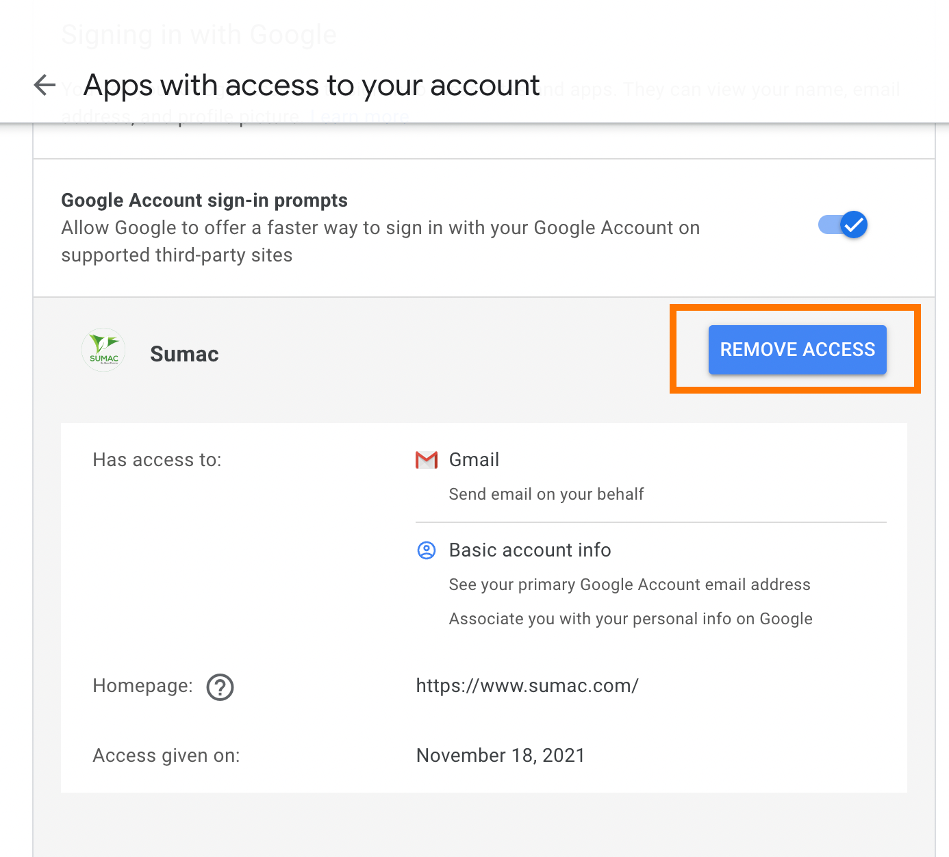 How to login to your Sumac database